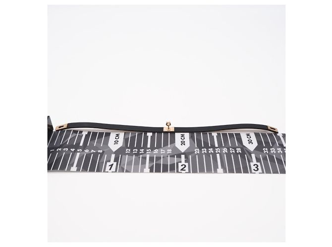 Hermès Pulsera HERMES Mini Kelly Negro Dorado - vista 2