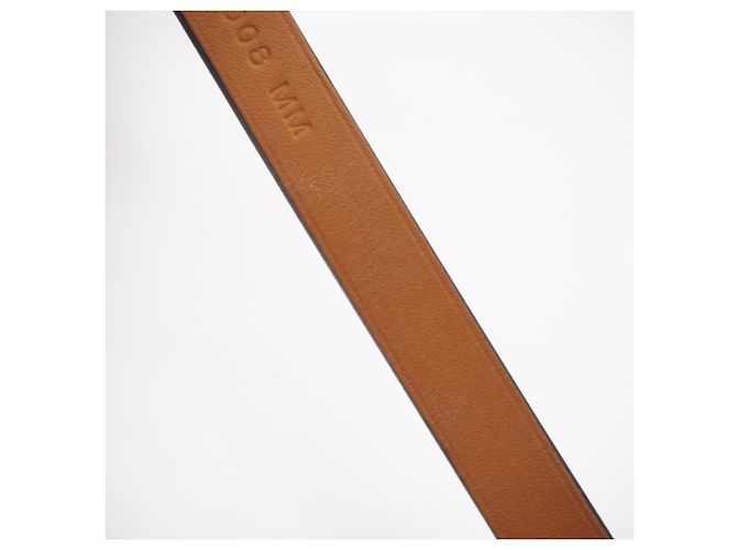 Hermès Pulsera HERMES Mini Kelly Negro Dorado - vista 5