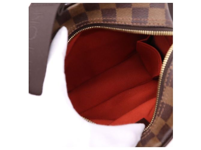 LOUIS VUITTON Damier Olaf PM N41442 Borsa a tracolla Marrone Beige - vista 14