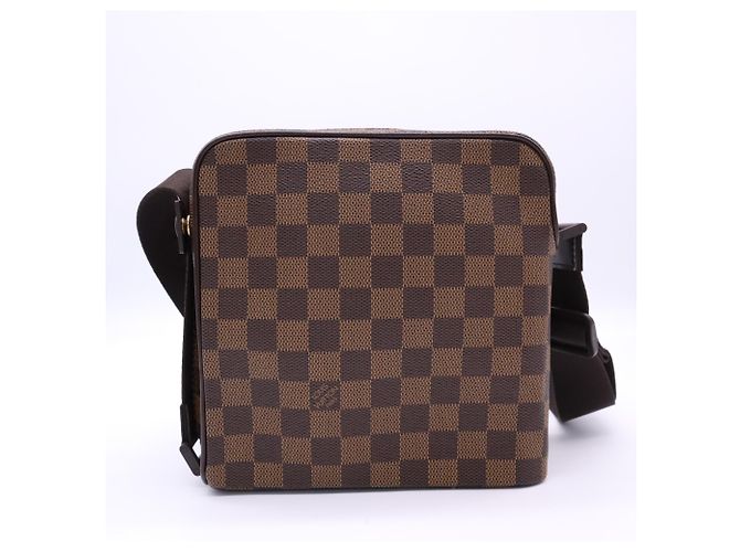 LOUIS VUITTON Damier Olaf PM N41442 Borsa a tracolla Marrone Beige - vista 2