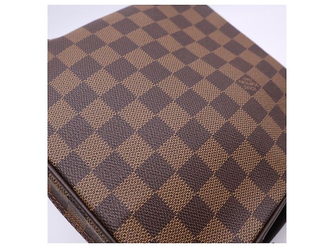 LOUIS VUITTON Damier Olaf PM N41442 Borsa a tracolla Marrone Beige - vista 4