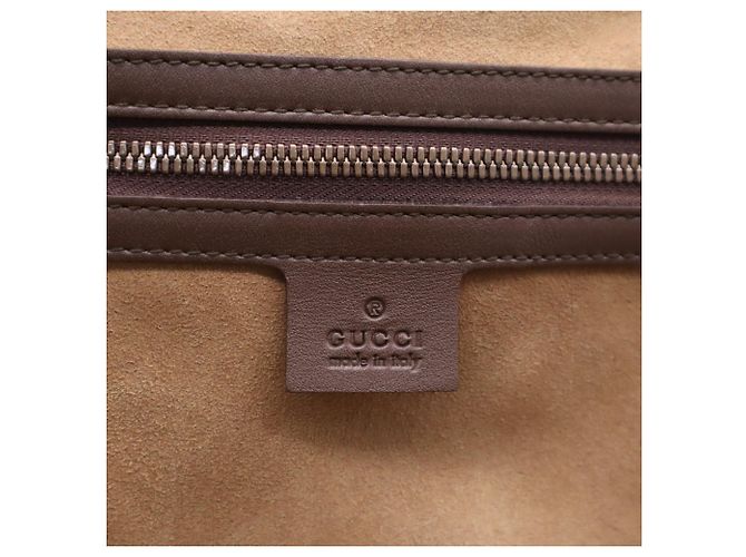Borsa Boston Gucci GG Supreme Sherry Line Bengal Tiger Multicolore Beige - vista 19