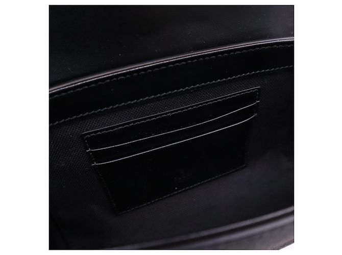 Borsa a tracolla Gucci GG Supreme Marrone Nero - vista 16