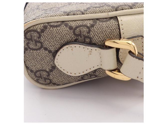 Borsa a tracolla Gucci Ophidia GG Supreme Multicolore Beige - vista 13