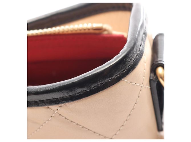 Borsa a tracolla Chanel Gabrielle de Large Hobo Nero Beige - vista 9