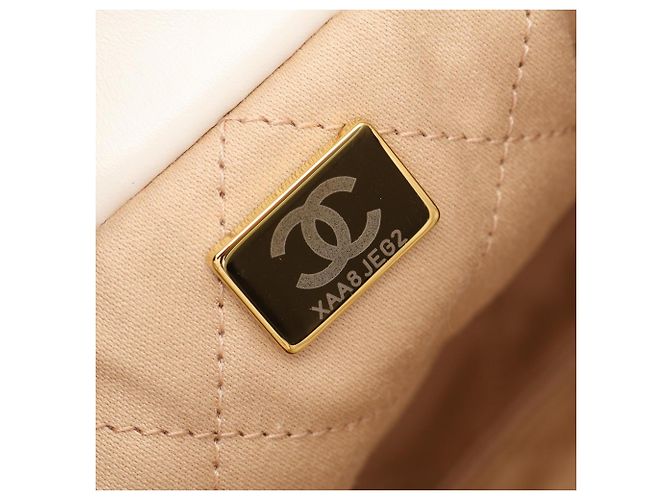 Borsa a tracolla 2-Way Chanel CHANEL 22 Mini Bianco - vista 5