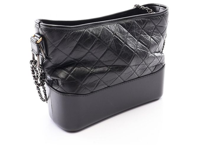 Borsa a tracolla hobo Chanel Gabrielle de Large Nero - vista 2