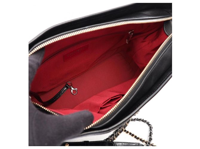 Borsa a tracolla hobo Chanel Gabrielle de Large Nero - vista 3