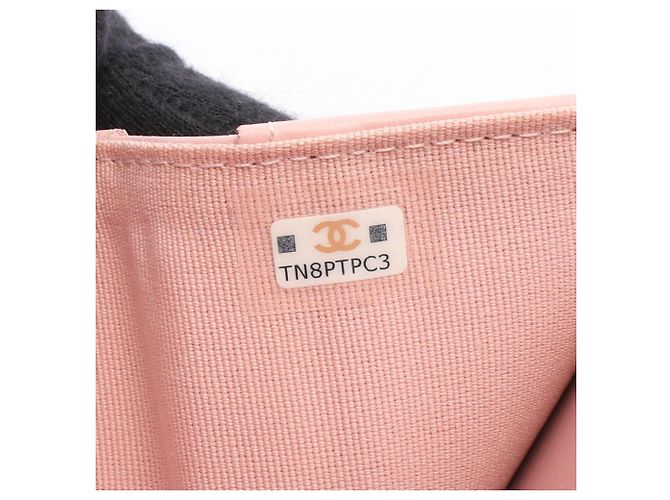 Portafoglio Tri-fold Chanel Classic Small Flap Rosa - vista 6