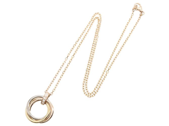Collana Cartier Trinity Diamanti D'oro - vista 2
