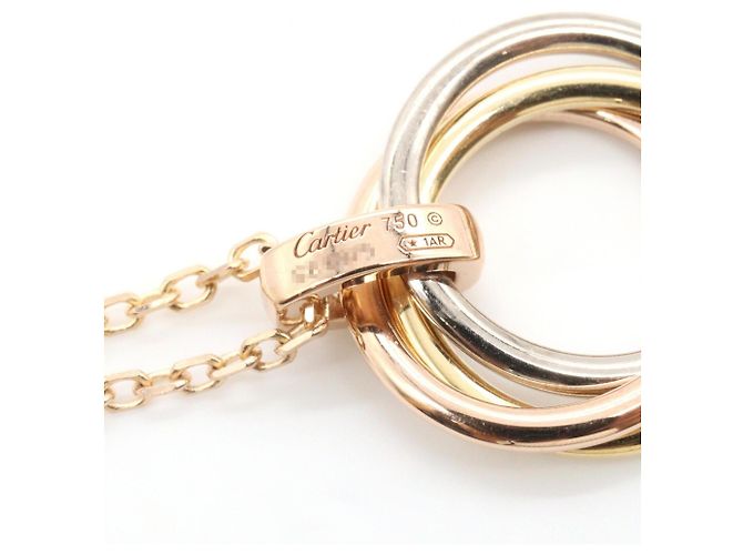 Collana Cartier Trinity Diamanti D'oro - vista 4