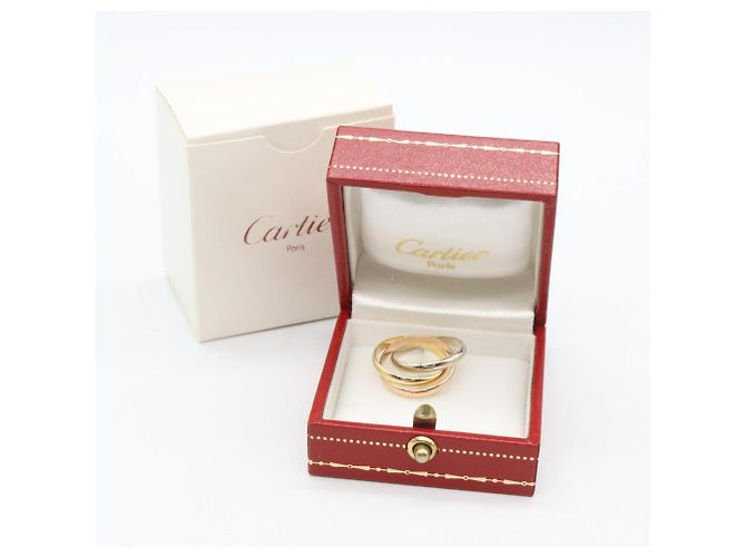 Anillo Cartier Trinity Dorado - vista 6
