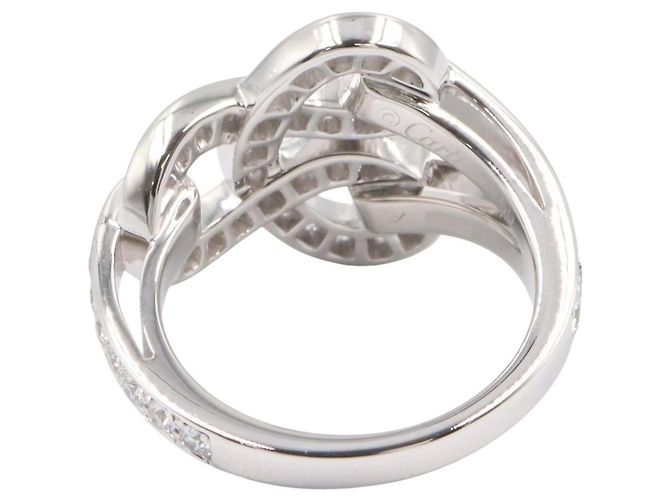 Cartier Agrafe Diamantring Weiß - Ansicht 3