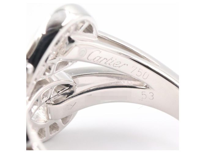 Cartier Agrafe Diamantring Weiß - Ansicht 4