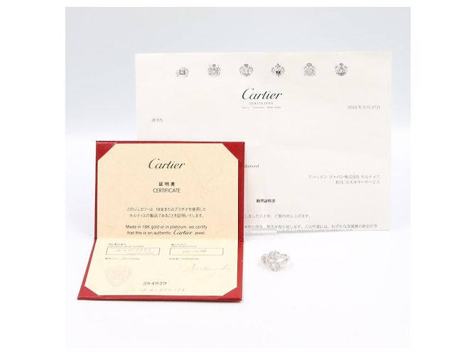 Cartier Agrafe Diamantring Weiß - Ansicht 7