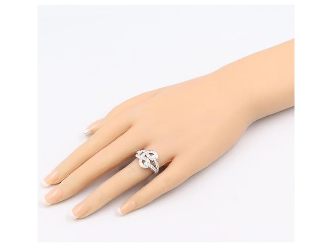 Cartier Agrafe Diamantring Weiß - Ansicht 8