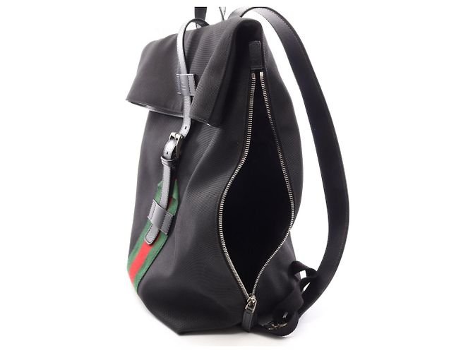 Sac à dos/Sac à main Gucci Sherry Line Noir Multicolore - vue 5