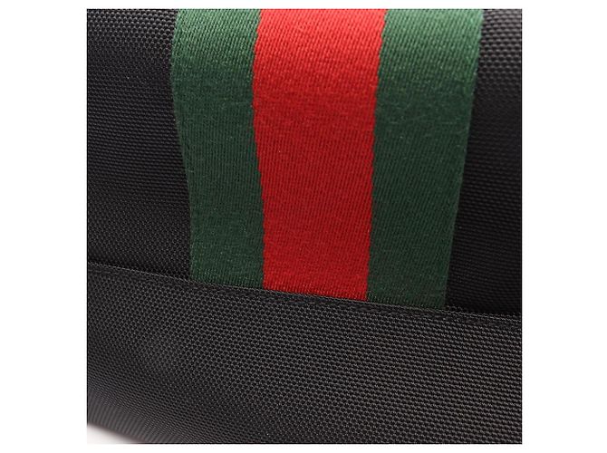 Sac à dos/Sac à main Gucci Sherry Line Noir Multicolore - vue 8