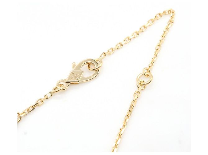 Collana Van Cleef & Arpels Vintage Alhambra in madreperla Bianco D'oro - vista 4