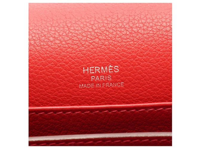 Hermès Hermes Sac Lauris Loulis Mini Shoulder Bag Rosso - vista 4