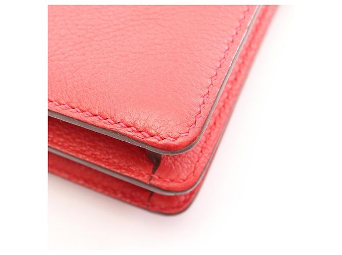 Hermès Hermes Sac Lauris Loulis Mini Shoulder Bag Rosso - vista 6