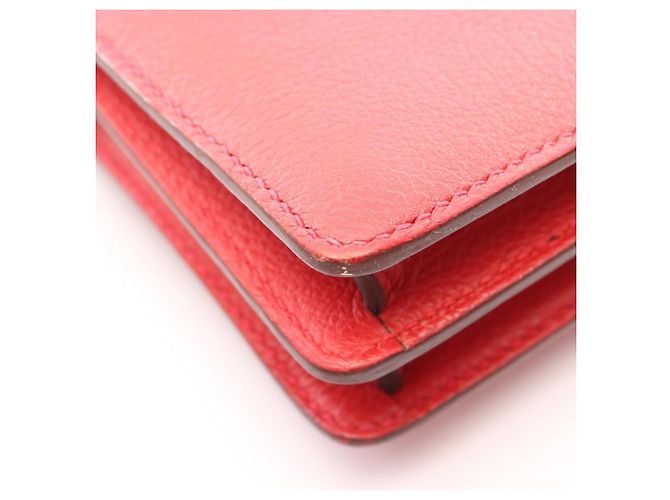 Hermès Hermes Sac Lauris Loulis Mini Shoulder Bag Rosso - vista 7