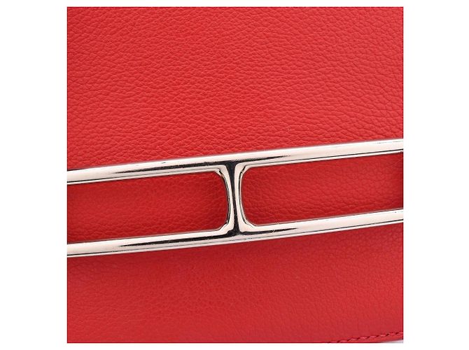 Hermès Hermes Sac Lauris Loulis Mini Shoulder Bag Rosso - vista 8