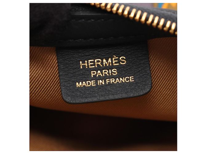 Hermès Hermes Sursoy To Go Schultertasche Mehrfarben Marineblau - Ansicht 4