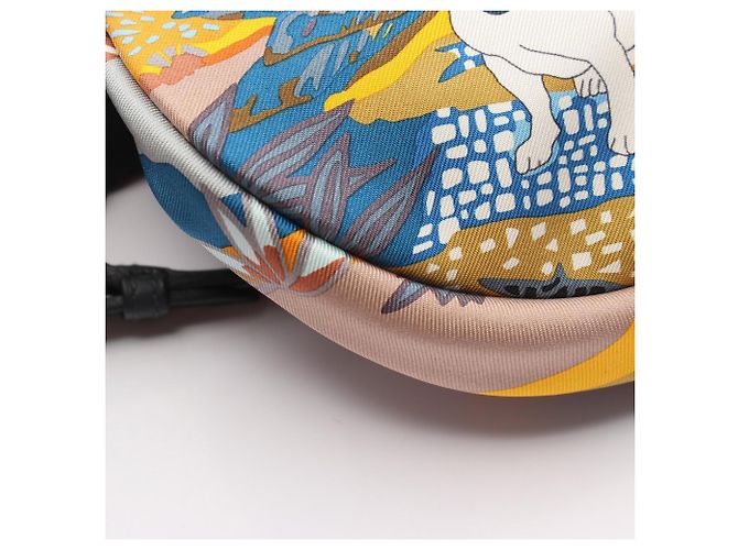 Hermès Hermes Sursoy To Go Schultertasche Mehrfarben Marineblau - Ansicht 6