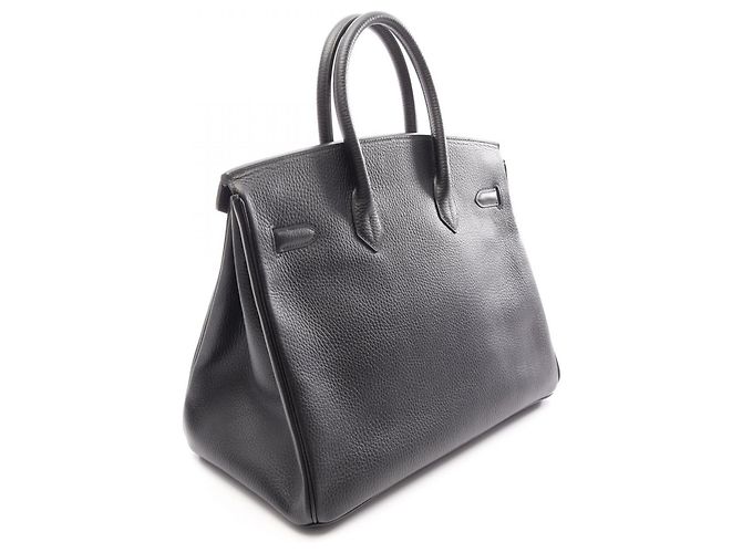 Hermès Borsa Hermes Birkin 35 Nero - vista 2