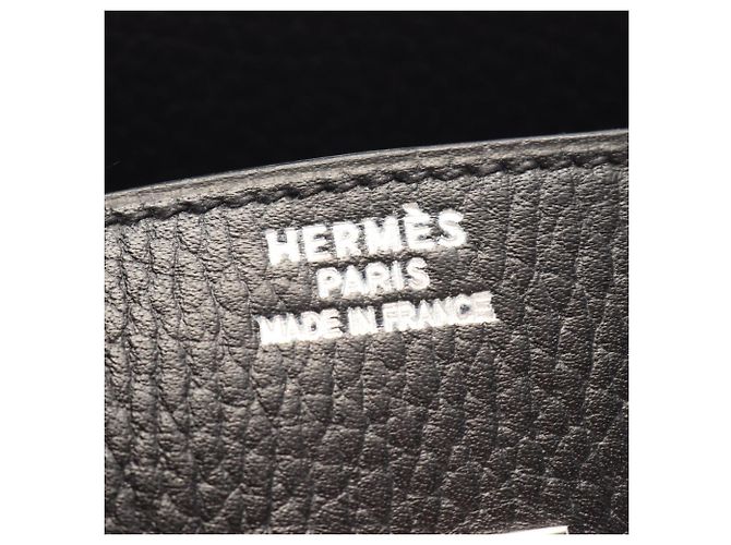 Hermès Borsa Hermes Birkin 35 Nero - vista 4