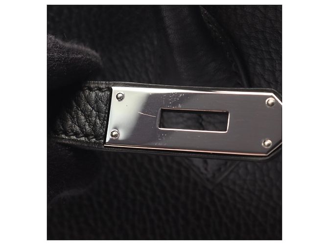 Hermès Borsa Hermes Birkin 35 Nero - vista 9