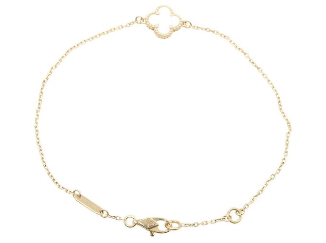 Bracciale Sweet Alhambra in madreperla Van Cleef & Arpels Bianco D'oro - vista 2