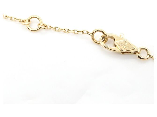 Bracciale Sweet Alhambra in madreperla Van Cleef & Arpels Bianco D'oro - vista 5