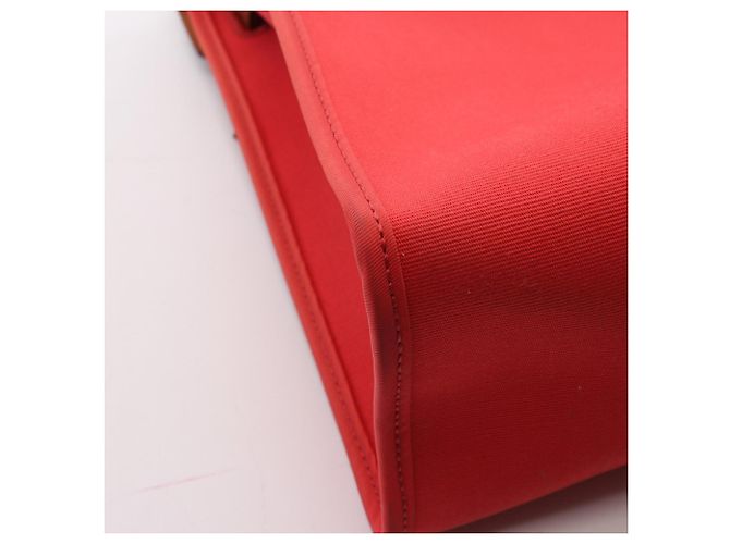 Hermès Hermes Herbag Zip PM 2-Way Handtasche Braun Pink Rot - Ansicht 10