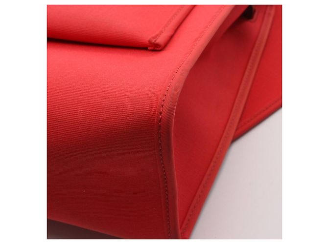 Hermès Hermes Herbag Zip PM 2-Way Handtasche Braun Pink Rot - Ansicht 11