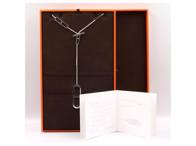 Hermès Collar largo Hermes Ever Chaine d'Ancre Plata - vista 6