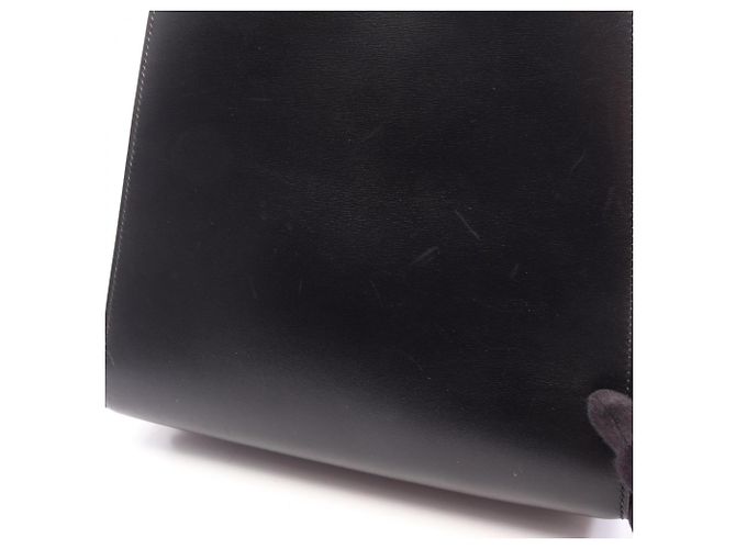 Hermès Borsa a tracolla/Borsa a mano Hermes Kelly Sport MM in vitello nero - vista 15