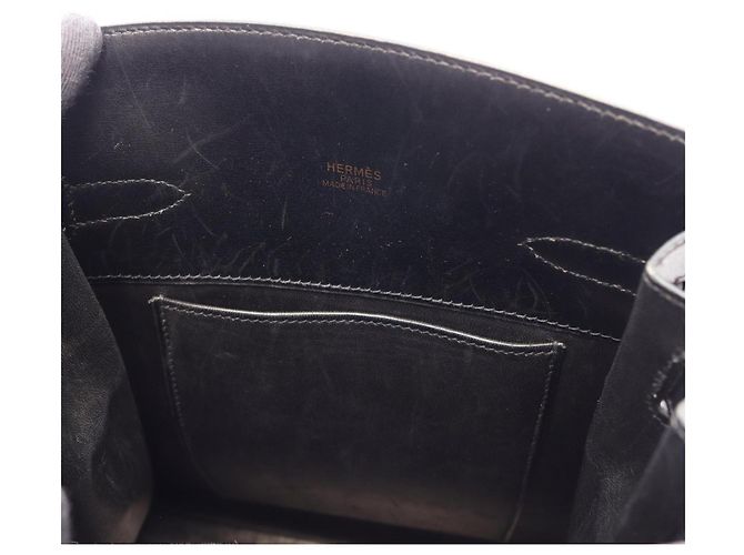 Hermès Borsa a tracolla/Borsa a mano Hermes Kelly Sport MM in vitello nero - vista 7