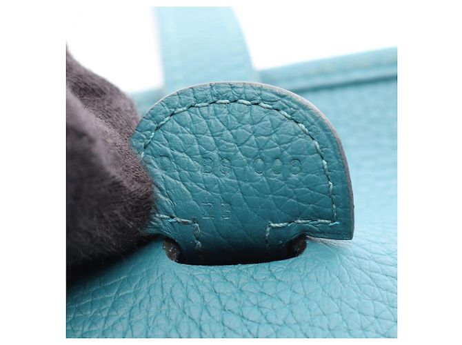 Hermès Borsa a tracolla Hermes Evelyne 3 Trois PM Verde - vista 5