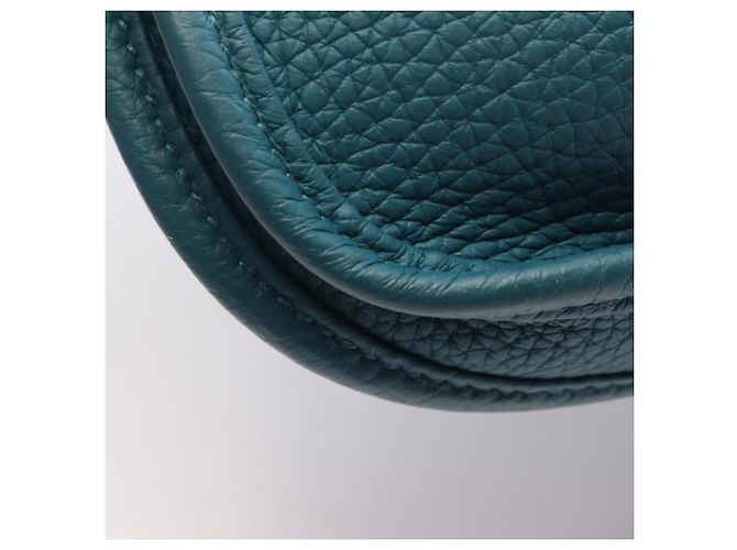 Hermès Borsa a tracolla Hermes Evelyne 3 Trois PM Verde - vista 7