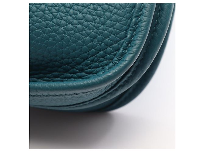 Hermès Borsa a tracolla Hermes Evelyne 3 Trois PM Verde - vista 8