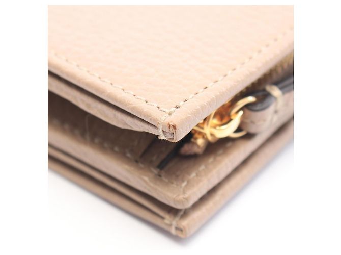 Cartera bi-fold Gucci Double G Beige - vista 7