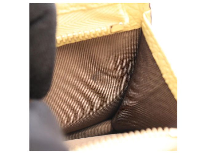 Cartera bi-fold Gucci GG Supreme Double G Castaño Beige Amarillo - vista 5