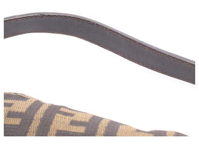 Fendi Zucca Brown Schultertasche Braun - Ansicht 5