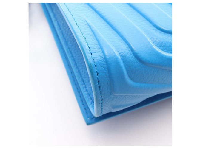 Borsa Balenciaga CAR FLAP BAG Blu - vista 11