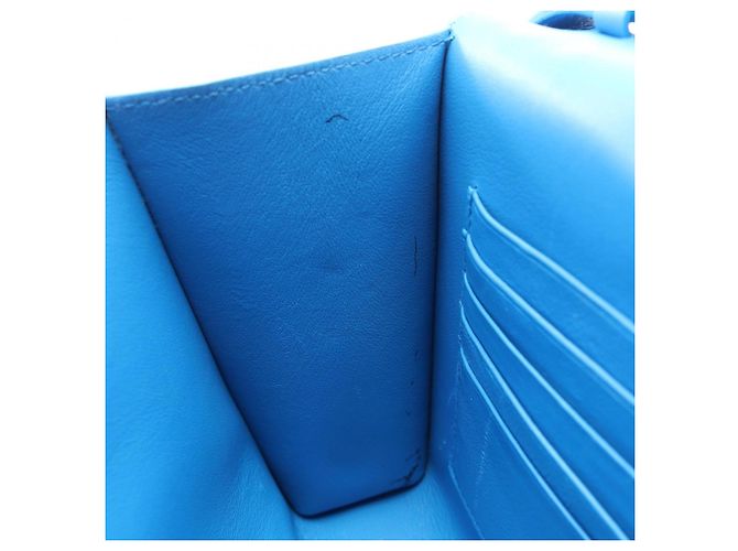 Borsa Balenciaga CAR FLAP BAG Blu - vista 6