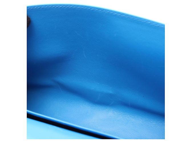 Borsa Balenciaga CAR FLAP BAG Blu - vista 8