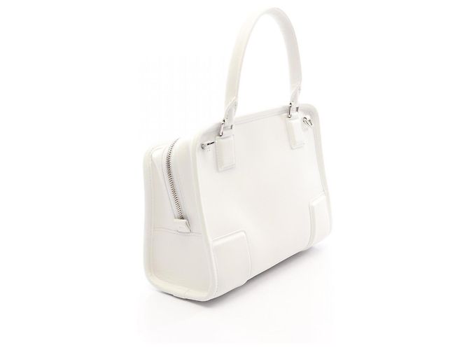 Borsa 2-Way Loewe Amazona 180 Small Bianco - vista 2