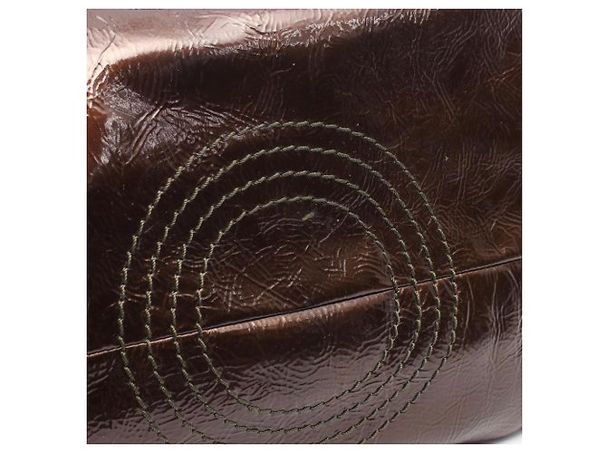Borsa Loewe Nappa Aire Marrone Cachi - vista 9